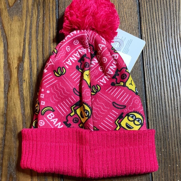 BNWT Puma Pink Minion Chile Childrens Hat - Picture 4 of 6